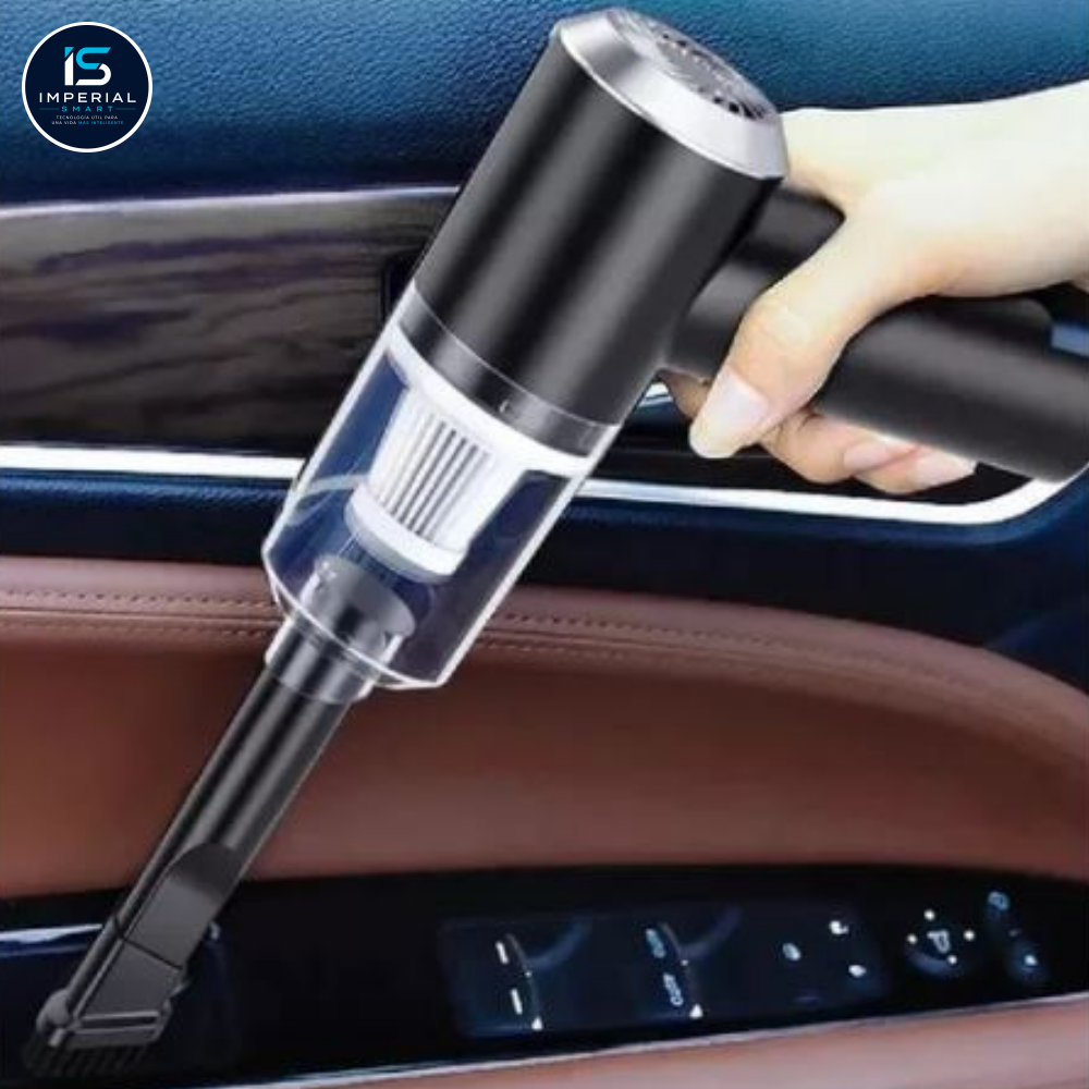 Mini Aspiradora de Mano Para Autos y Hogar