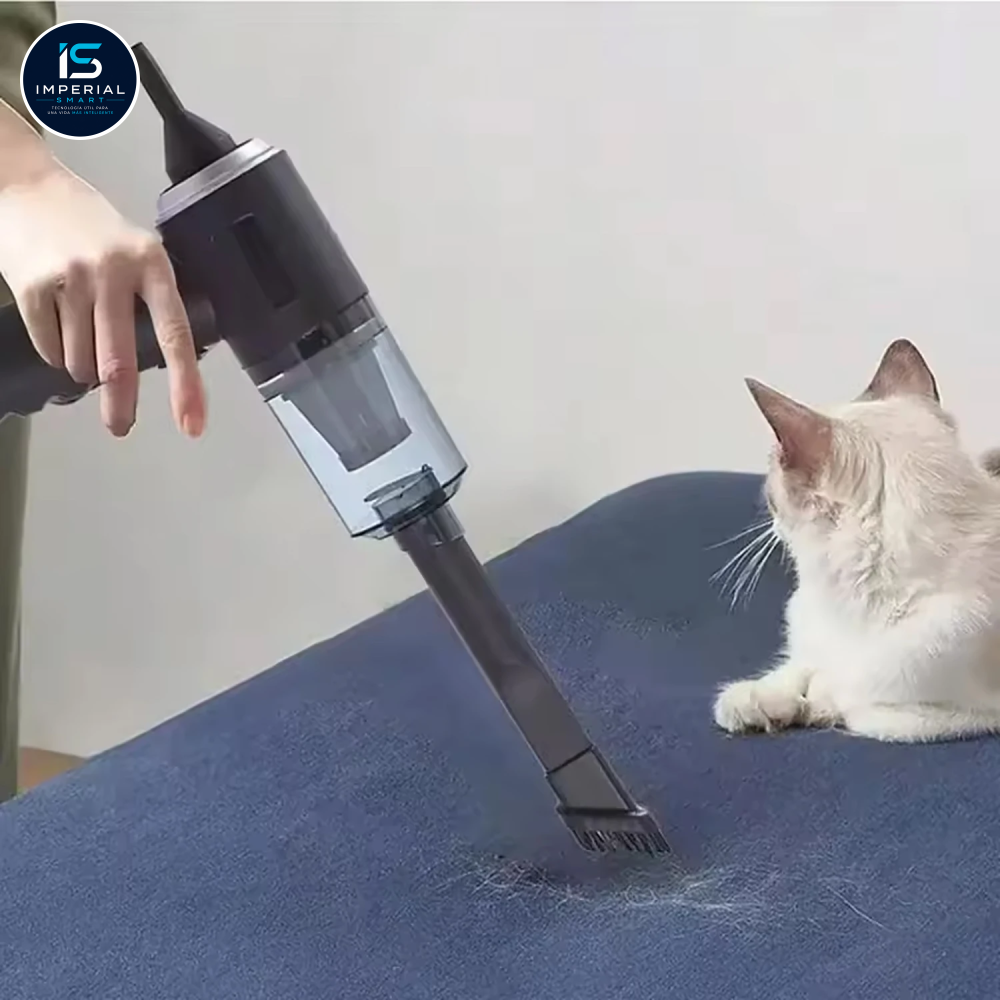 Mini Aspiradora de Mano Para Autos y Hogar