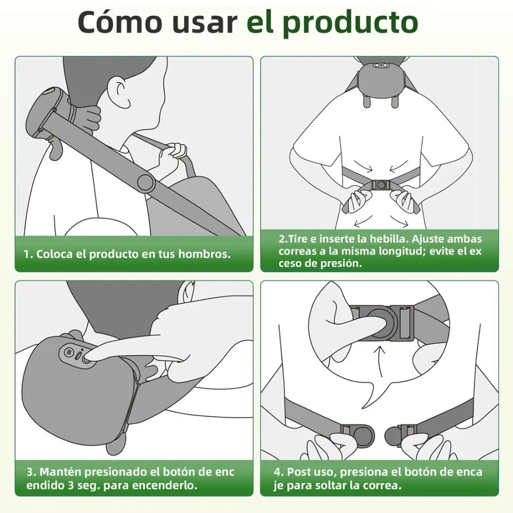 Masajeador corporal inalámbrico