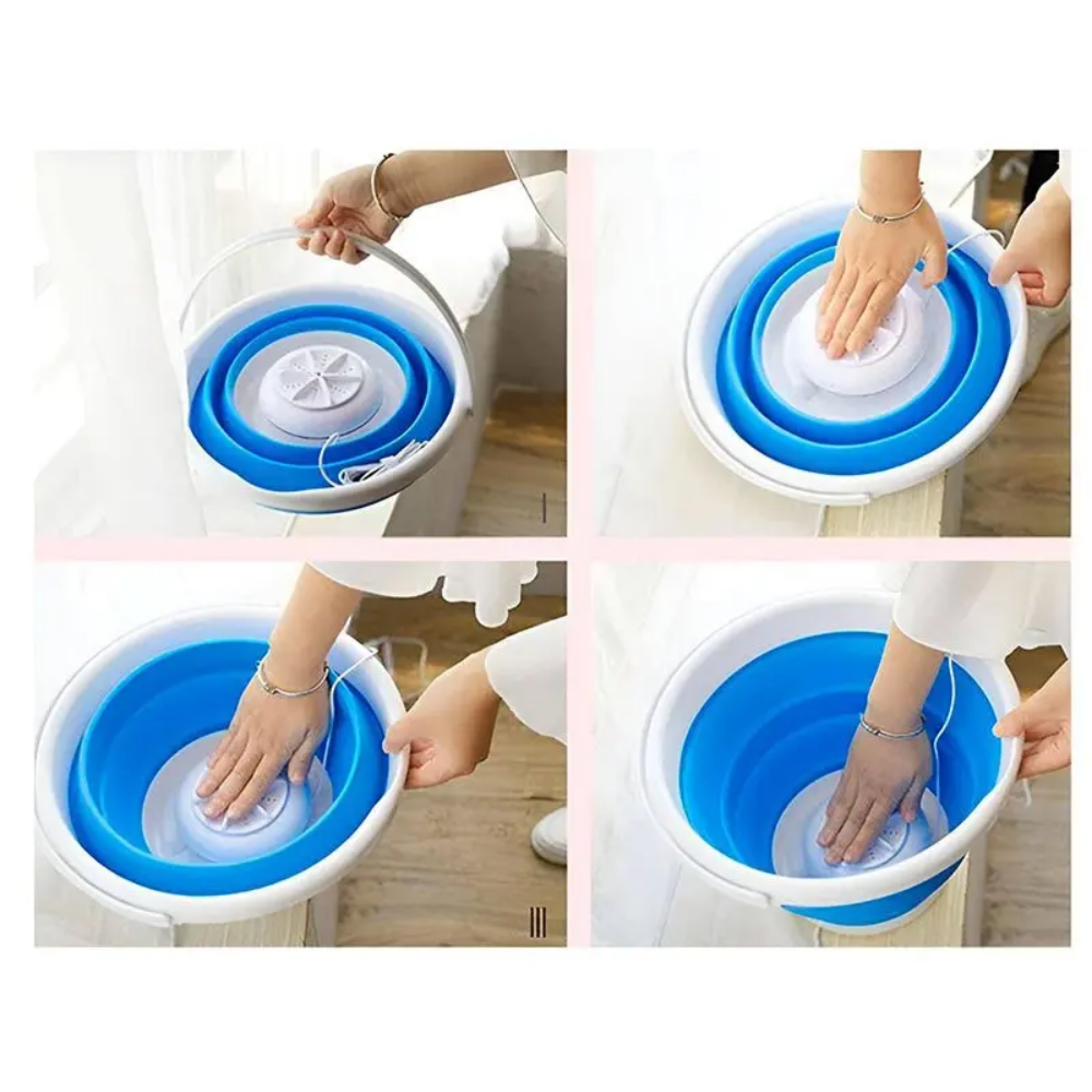 Mini Lavadora Plegable 5 Litros